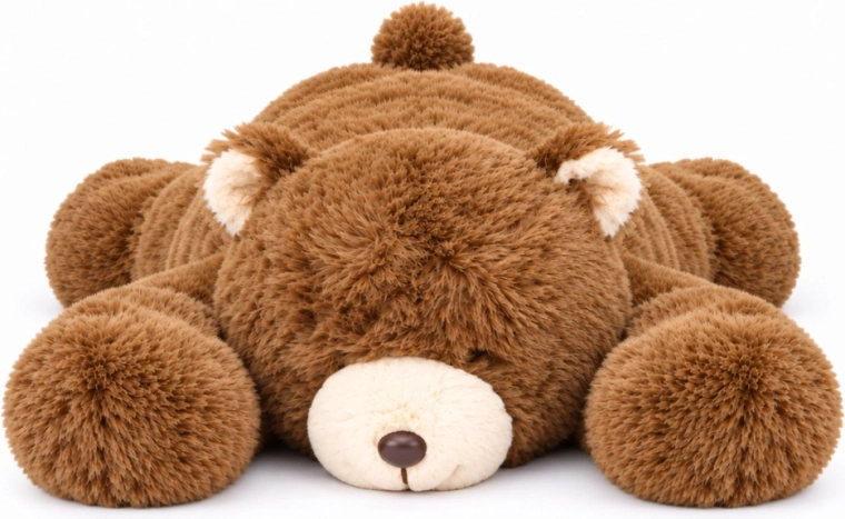 Suave superficie de peluche