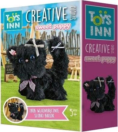 Stnux sweet puppy kit creativo DIY para colgante gatito negro