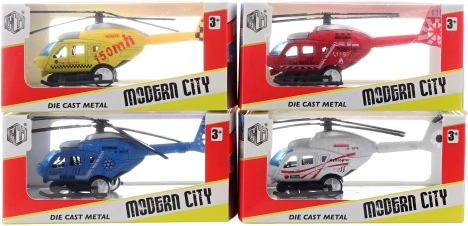 Helicóptero metálico - 1 unidad