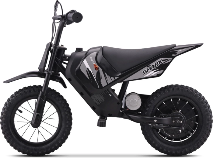 Moto eléctrica infantil SHARK – negra