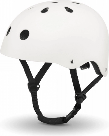 Casco de ciclismo infantil Lionelo Helmet White