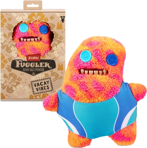 Figura de peluche Fuggler Vacay Vibes Sir Splodge A Lot de 22 cm