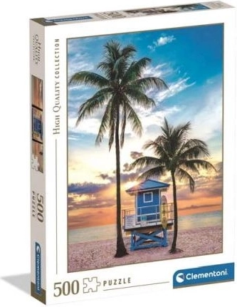 Puzzle Clementoni Miami Beach, Florida, 500 piezas