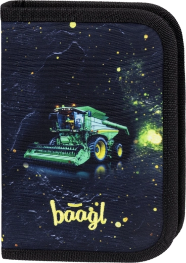Baagl estuche escolar de un compartimento tractor GRS