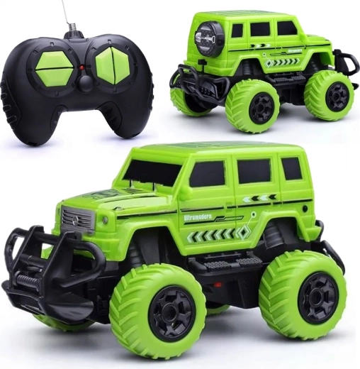 Woopie Jeep todoterreno RC con iluminación LED