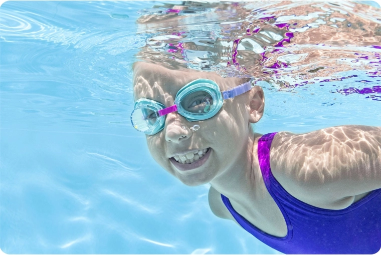 Protección UV para los ojos sensibles de los niños