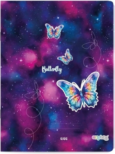 Cuaderno A4 rayado de 40 hojas Mariposa