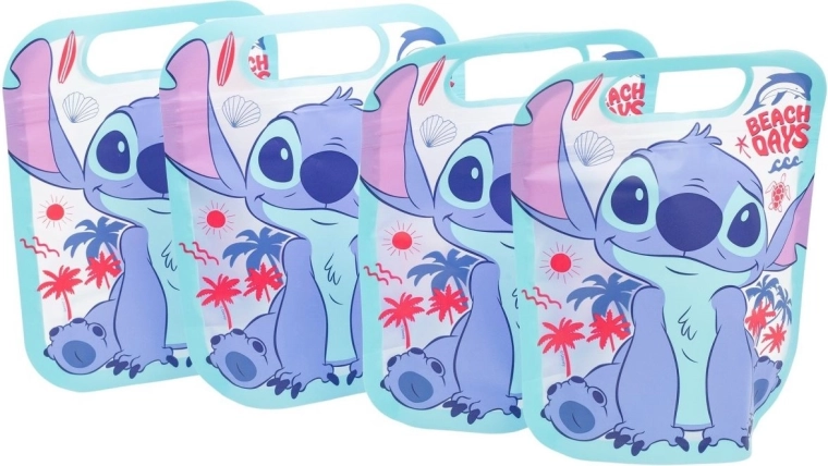 Juego de bolsas con cierre DISNEY Stitch, 4 uds.