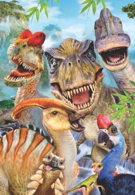 Puzzle selfie de dinosaurios 260 piezas ANATOLIAN