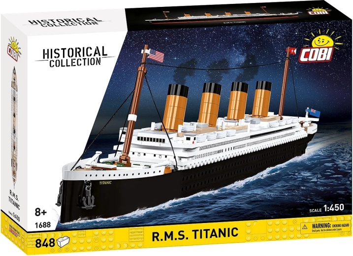 Maqueta RMS TITANIC 1:450, 848 piezas