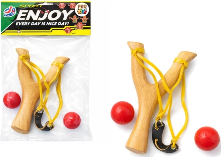 Tirachinas de madera para niños