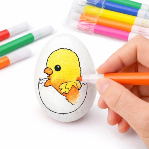 Motivo preimpreso de un pollito
