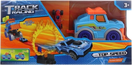 Coche lanzador con pista – fórmula