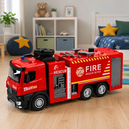 Gran modelo 1:12 con cabina metálica
