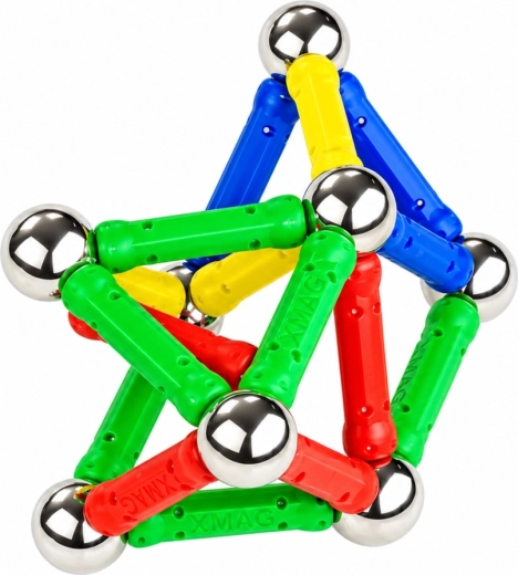 Unión magnética para construcciones tridimensionales