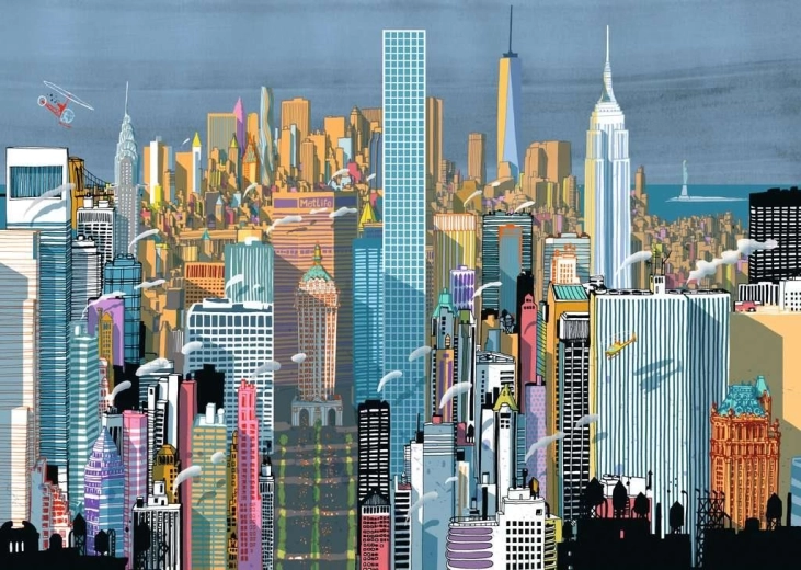Puzzle Ravensburger Ciudad de Nueva York 1000 piezas