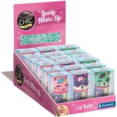 Brillo de labios Crazy Chic con forma de helado - 1 unidad