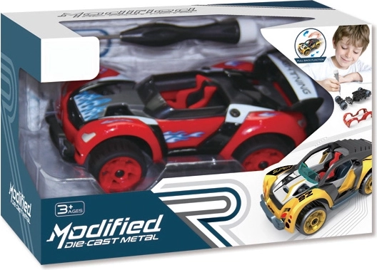 Coche desmontable 1:32 con tracción pull back