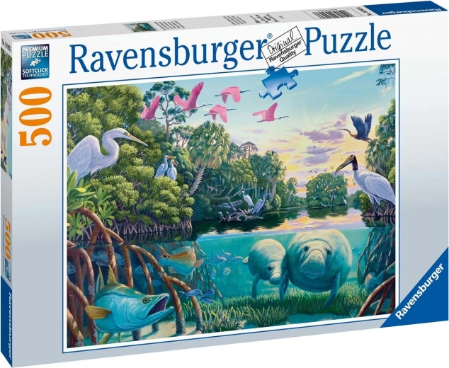 Puzzle Ravensburger Momentos con mariposas 500 piezas