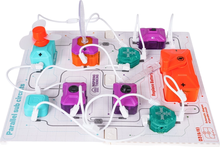 Sistema modular para un montaje sencillo de circuitos