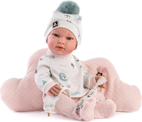 Muñeca bebé para bañar Guca New Born, niña, 42 cm