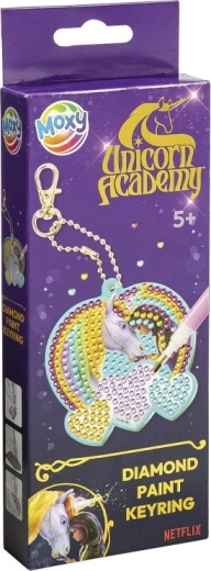 Pintura de diamantes – colgante Academia de unicornios MOXY