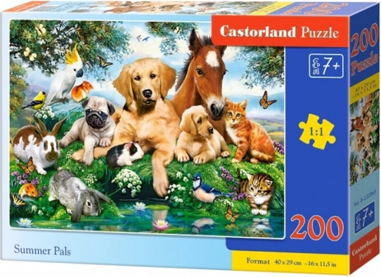 Puzle de 200 piezas Summer Pals