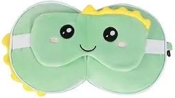 Almohada de viaje con máscara Dino