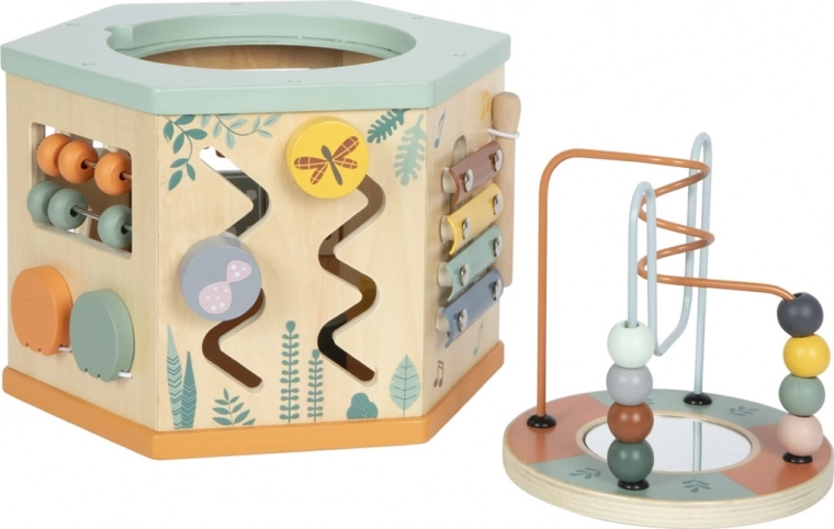 Cubo motriz Safari con 7 actividades
