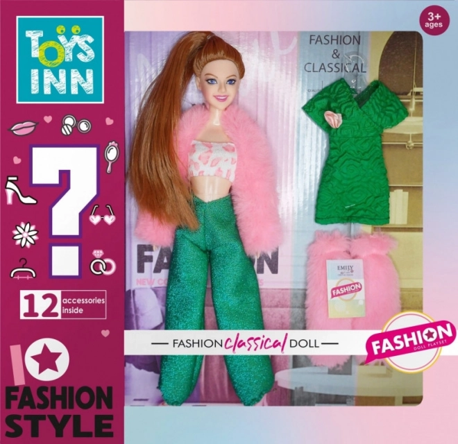 Muñeca Emily Fashion rosa