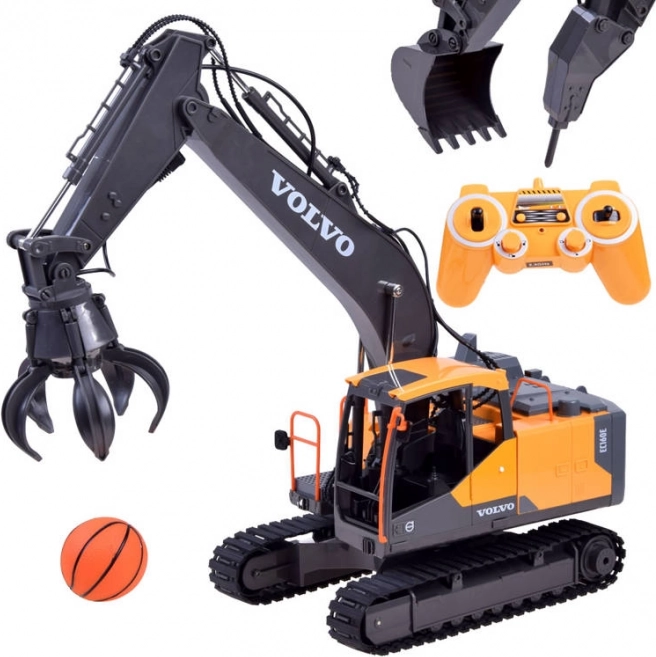 Excavadora con control remoto 3 en 1 VOLVO
