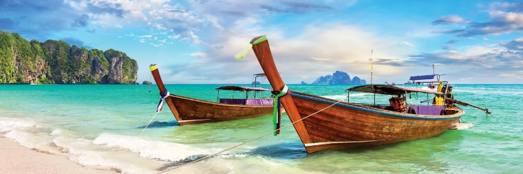 Puzle panorámico Around the World: Krabi, Tailandia 1000 piezas