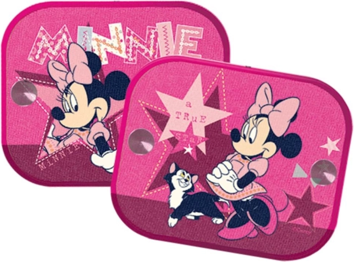 Parasoles para coche Minnie Mouse rosa 2 uds