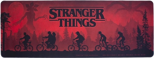 Alfombrilla gaming Stranger Things con logotipo clásico