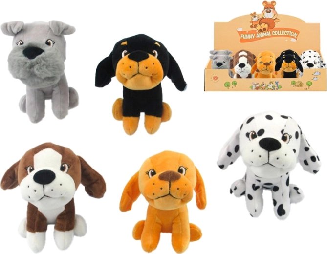 Perrito de peluche de 13 cm – suave compañero de mimos para niños desde el nacimiento