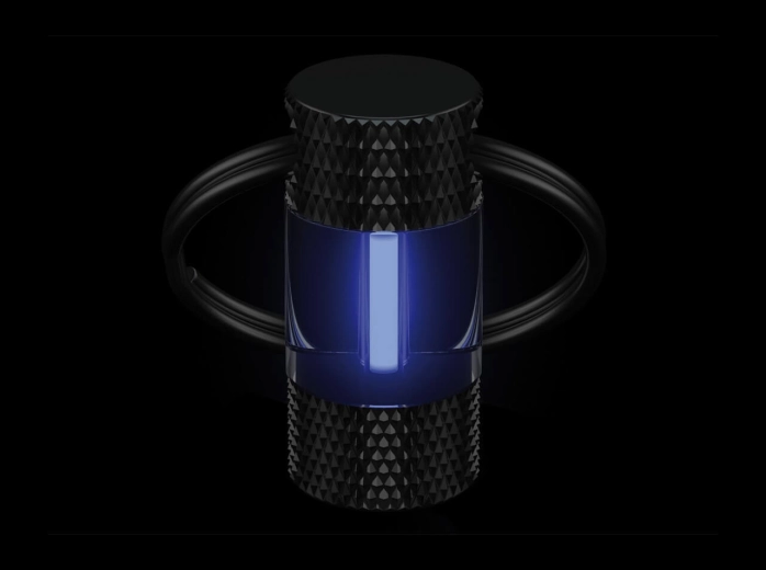 Böker Plus Mini Glow luz para llaves sin batería azul hielo LED