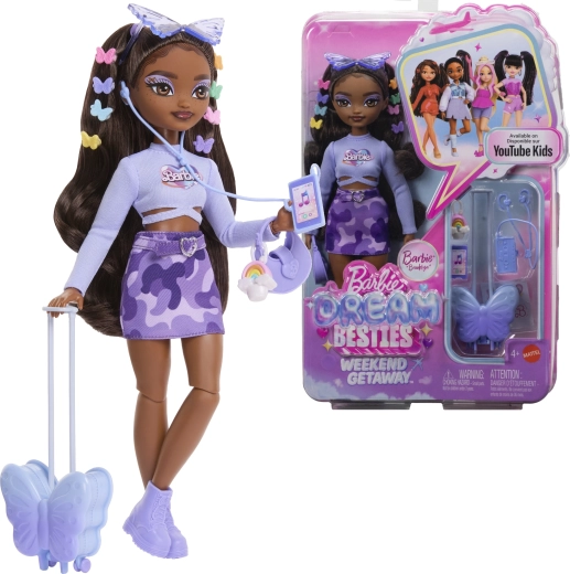 Barbie Dream Besties Brooklyn, escapada de fin de semana con accesorios