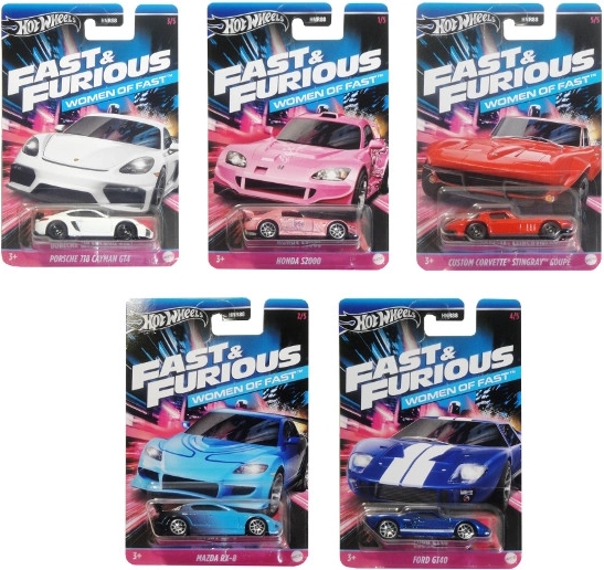 Hot Wheels coche Rápidos y Furiosos - 1 unidad
