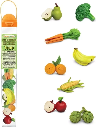 Safari Ltd. Toobs frutas y verduras (8 figuras)