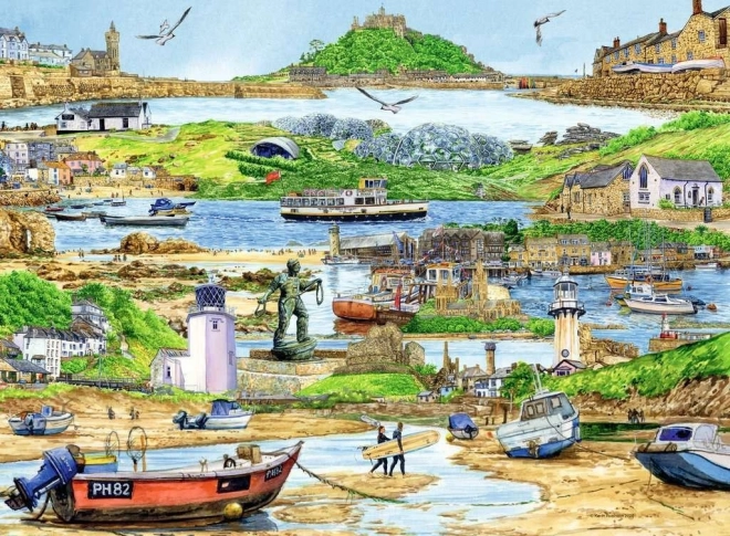 Puzzle Ravensburger Escapada a Cornualles 500 piezas