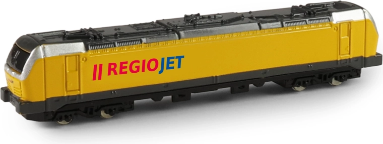 Locomotora metálica REGIOJET 16 cm