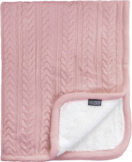 Manta Vinter & Bloom Cuddly Dusty Rose