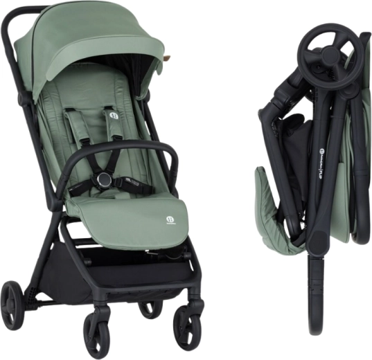 Cochecito deportivo Petite&Mars Flip Platinum Grey