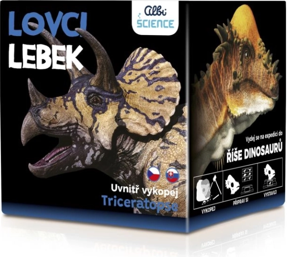 Cazadores de cráneos – triceratops de Albi Science