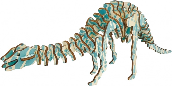 Puzle 3D de madera Diplodocus