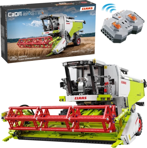 Set de construcción CaDA cosechadora CLAAS Dominator 370 a escala 1:17