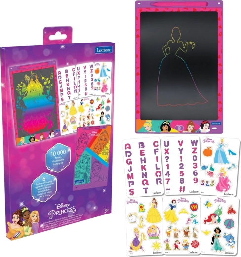 Tableta LCD para dibujar DISNEY Princesas de Lexibook