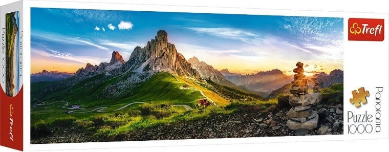 Puzzle de 1000 piezas Passo di Giau, Dolomitas - Panorama