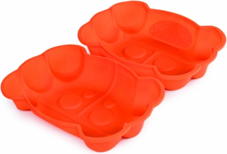 Arenero naranja Cangrejo con tapa
