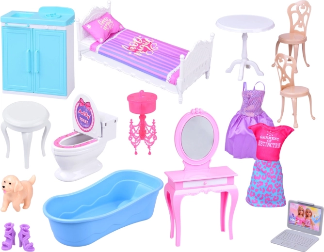 Maletín con abundantes accesorios